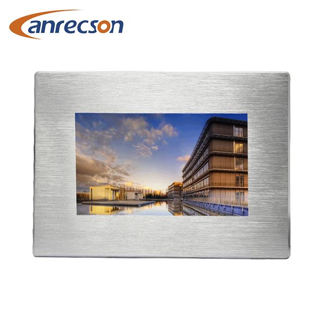 7 Inch Aluminum Bezel Industrial LCD Monitor